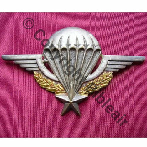 G1185 BREVET PARA  1949  A.AUGIS ST.BARTH LYON 3Li INSIGNES ARTISTIQUES 2Anneaux Dos lisse Embouti G1185NH No33523 Src.cocoq77 158Eur06.12 